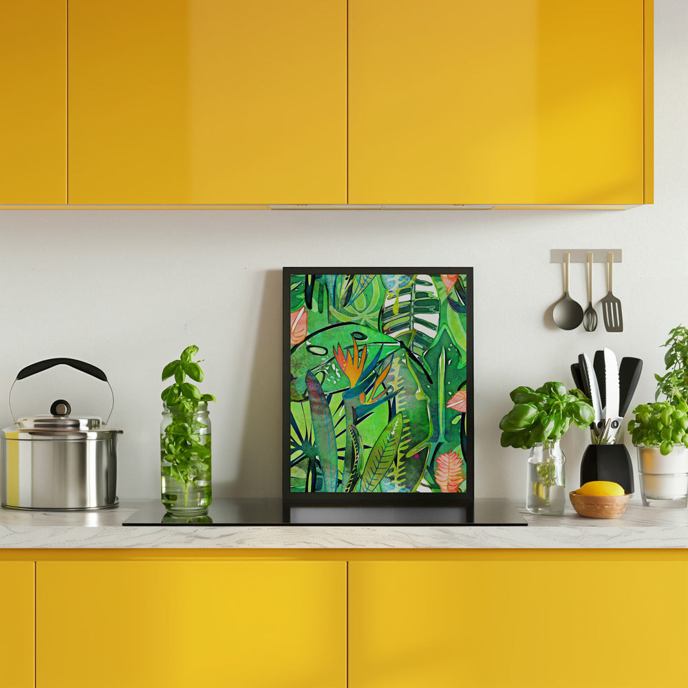 Bird of Paradise - Tropical Lush Poster