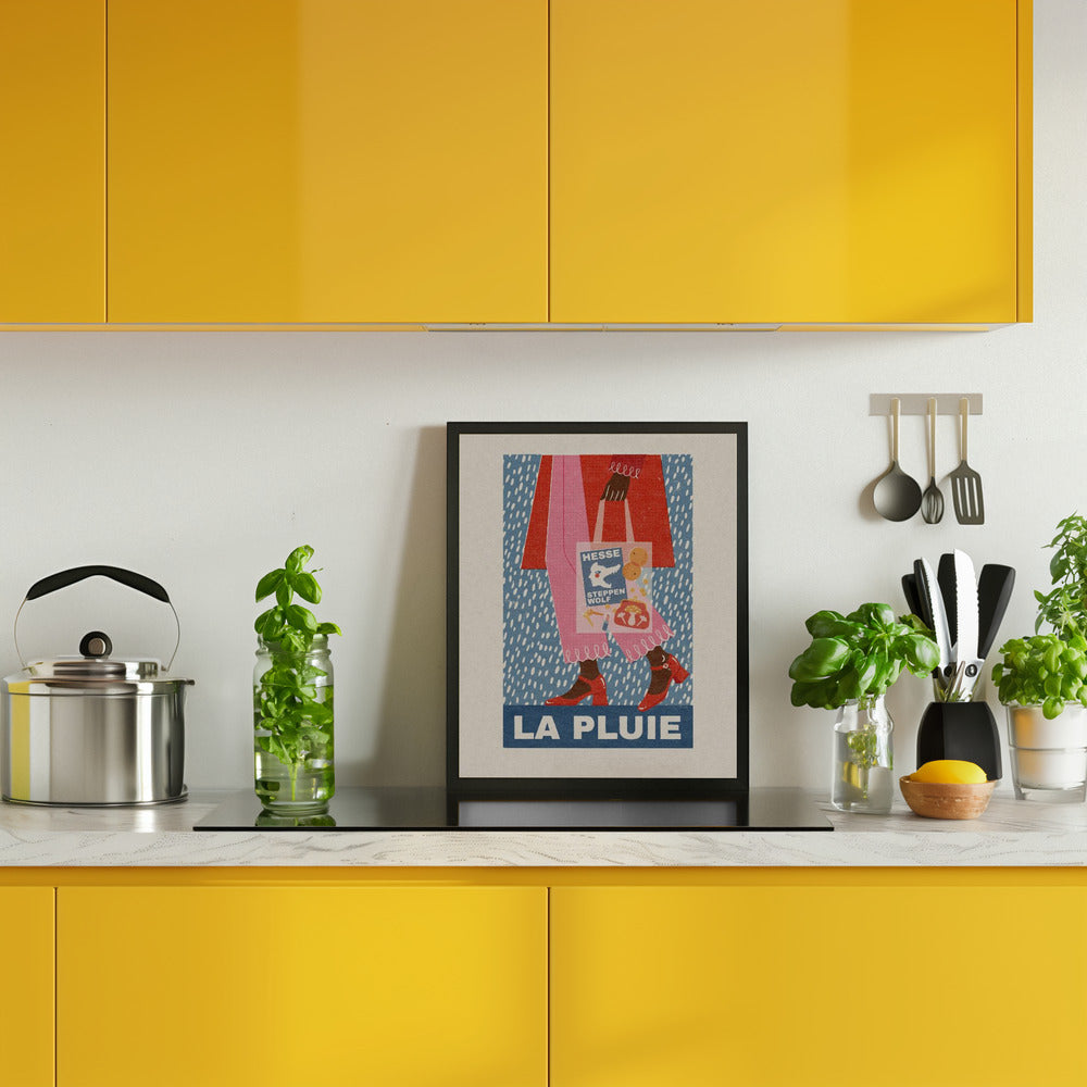 La Pluie French Style Poster