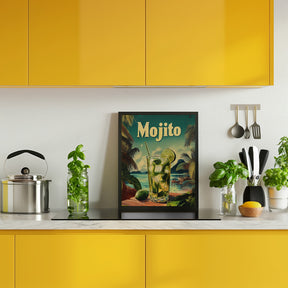 Mojito Vintage Poster