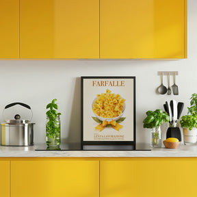 Pasta Farfalle Poster