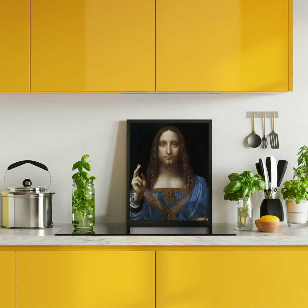 Salvator Mundi (circa 1500) Poster