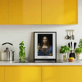 Salvator Mundi (circa 1500) Poster