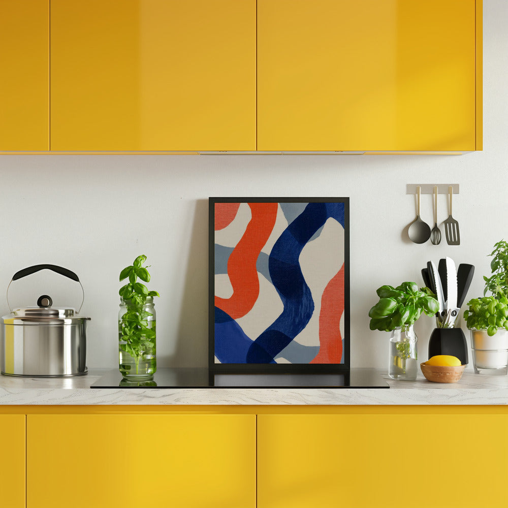 Bold Line Art Poster