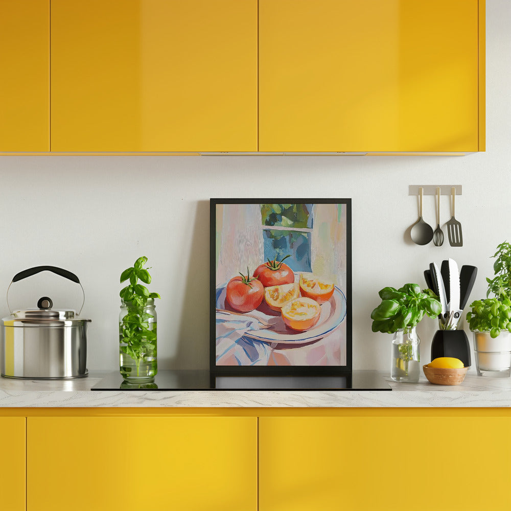 Kitchen Tomatoes Poster