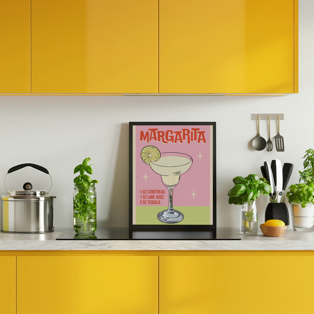 Margarita Cocktail Poster