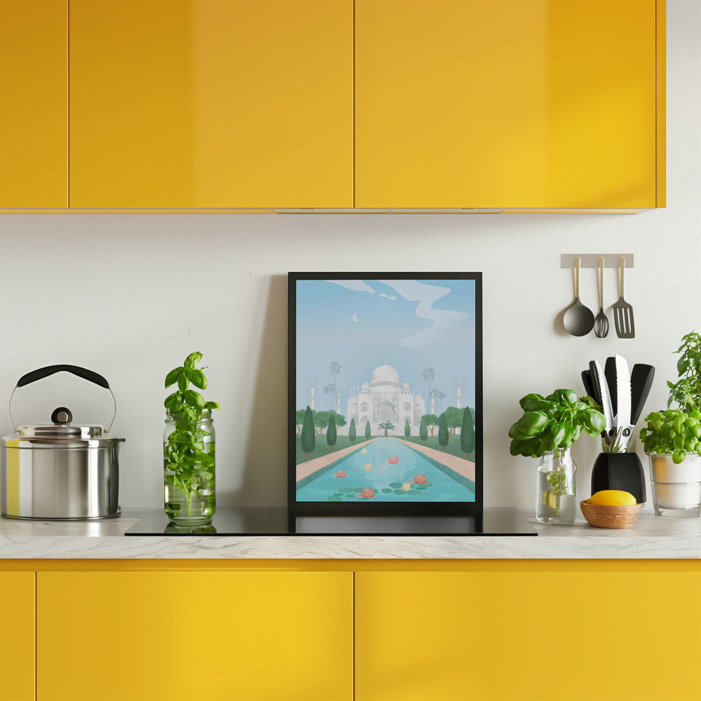 Taj Mahal, India Poster