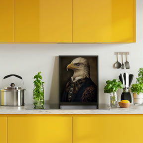 Bald Eagle Portrait Poster