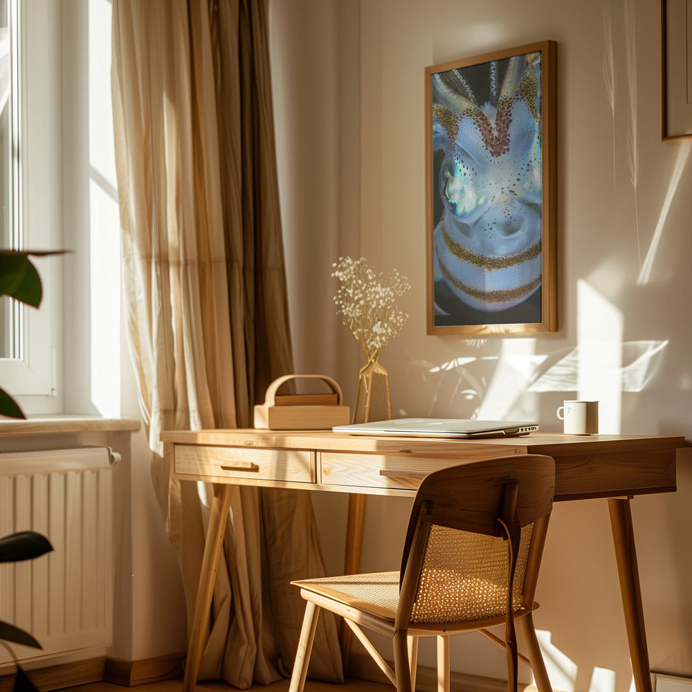 Squid close up Poster