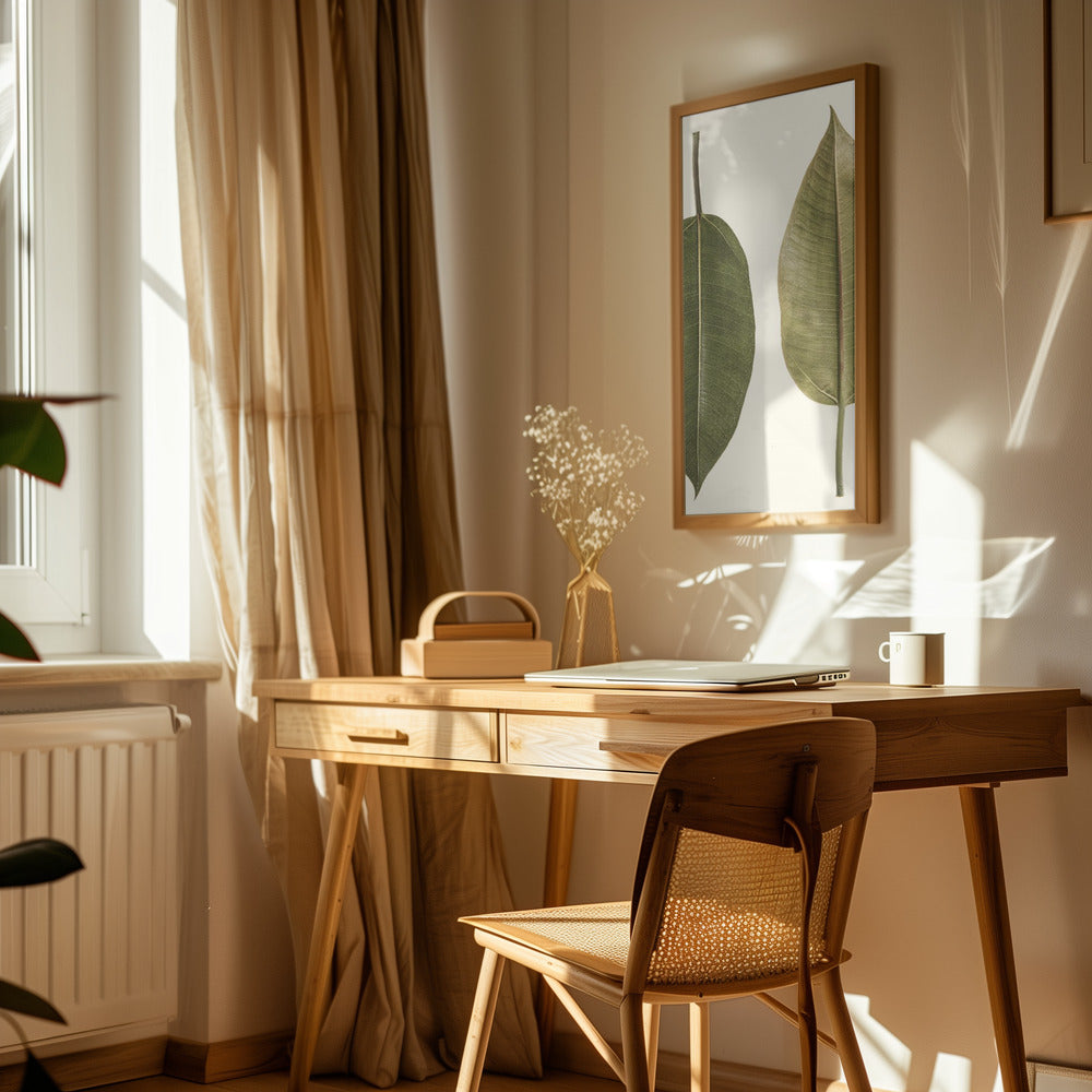 Leaf Study 05 Poster