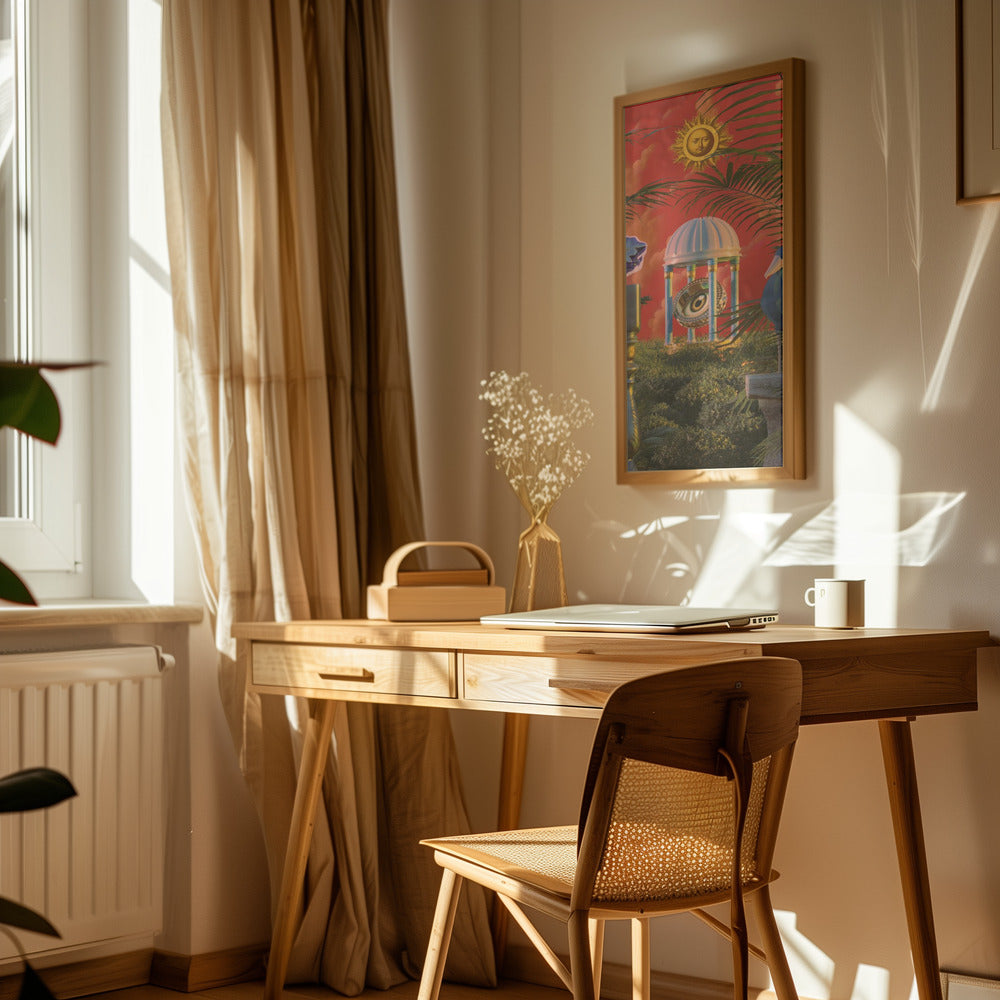 Still life surreal scenery Poster