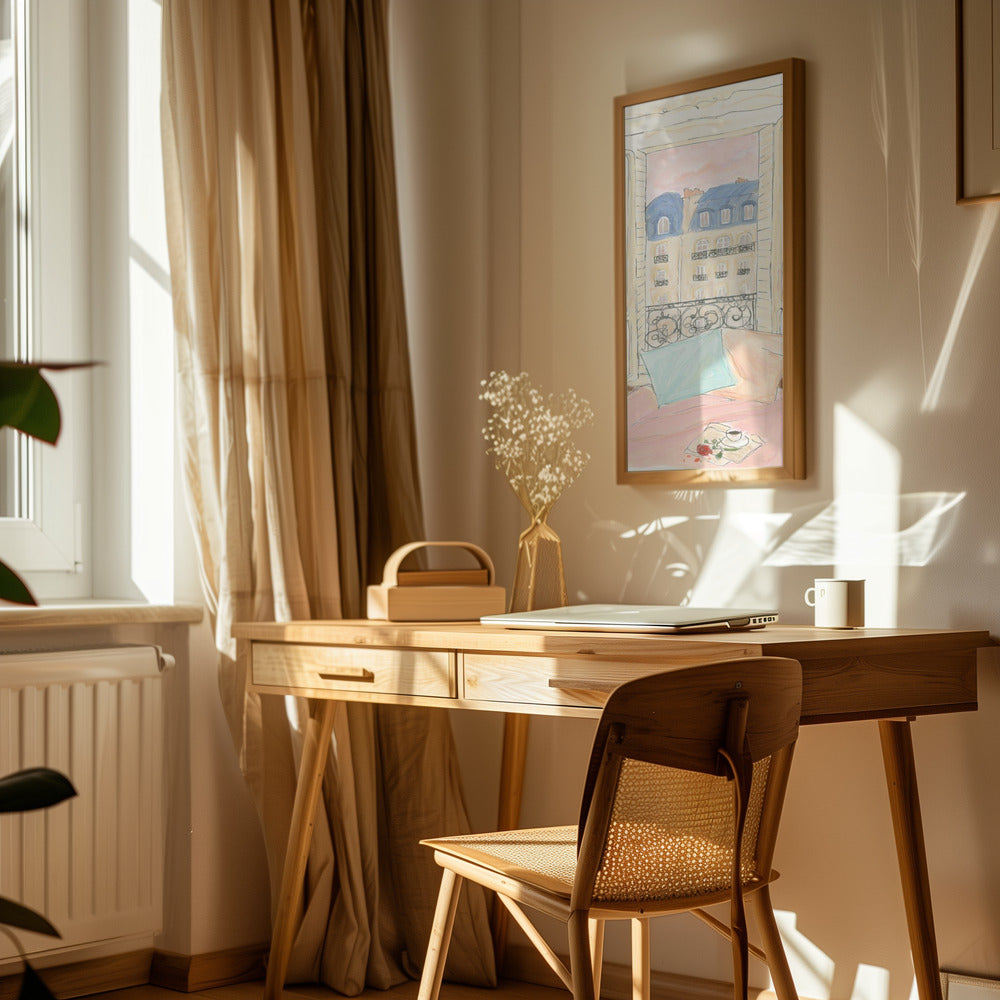 Cozy Apartment In Paris Poster